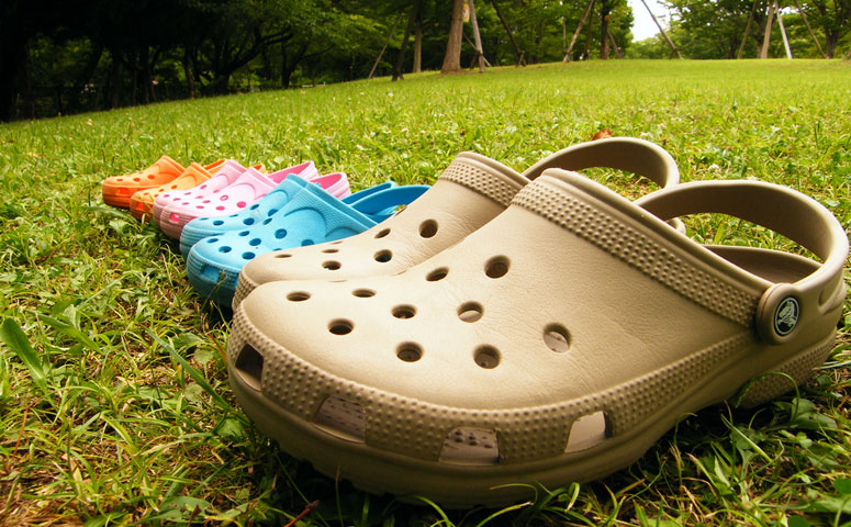Crocs on the Grass