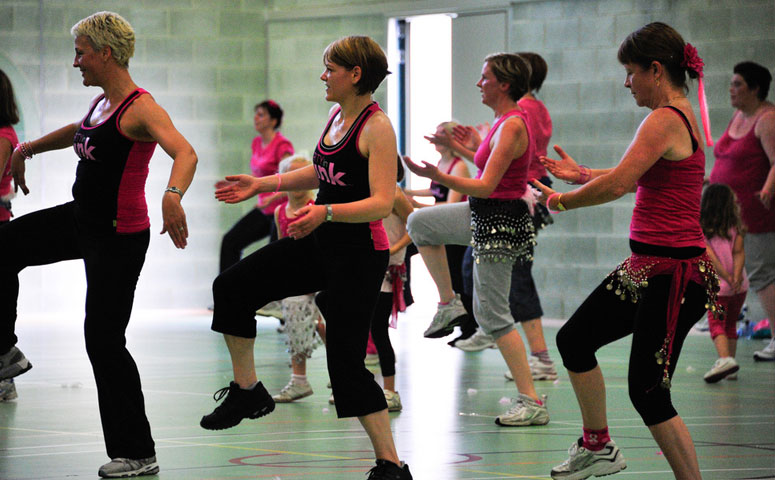 Women Doing Jazzercise