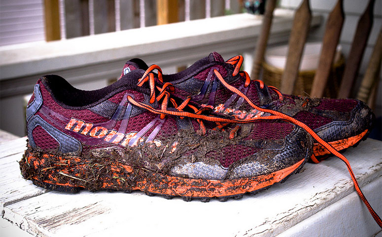 Clean Muddy Running Shoes