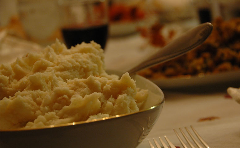 Mashed Potatoes in a bowl