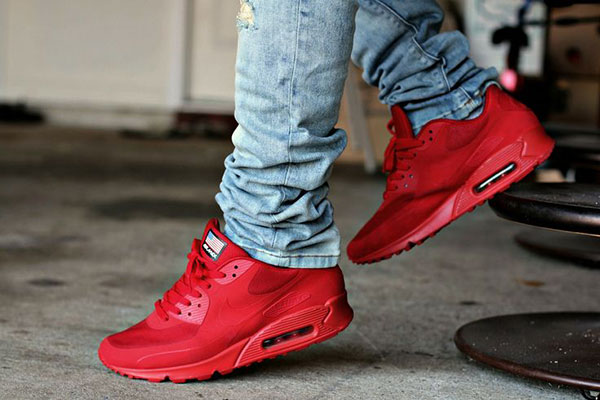 The 30 Best Pictures Of The Red Nike Air Max 90 Hyperfuse