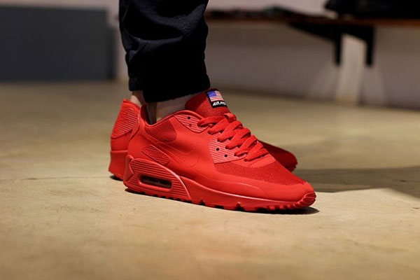 The 30 Best Pictures of the Red Nike Air Max 90 Hyperfuse