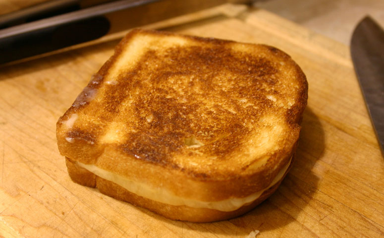 Delicious Looking Grilled Cheese Sandwich 