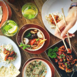 Chinese Food on a Plate