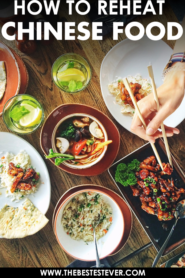 Chinese Food on a Plate