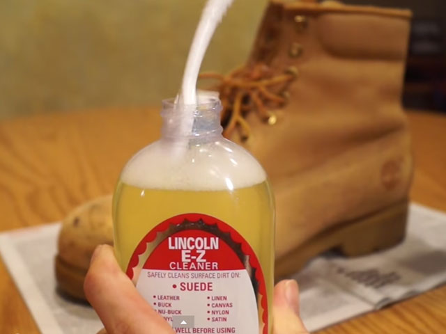 how to clean timberlands