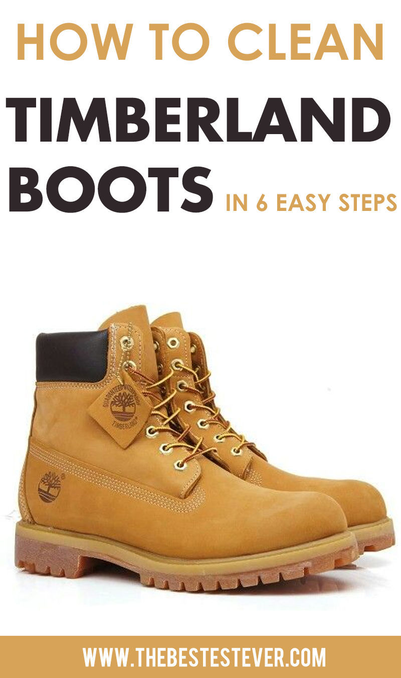 how to clean your timbs at home