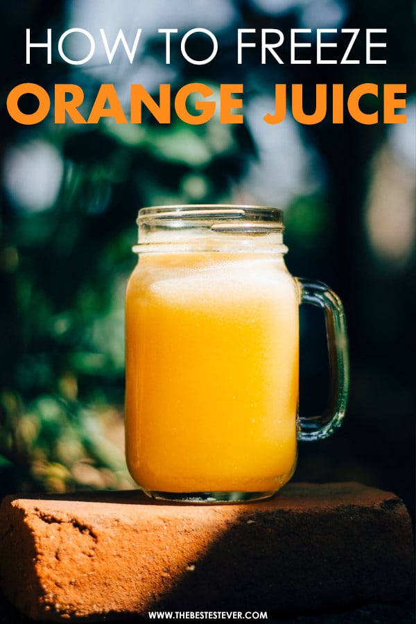 How to Freeze Orange Juice: A Step-by-Step Guide