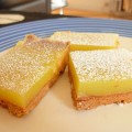 Freezing lemon bars