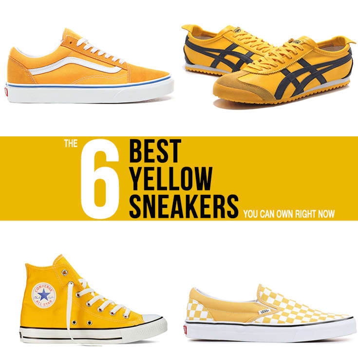 An image Showing 6 of the Best Yellow Sneakers