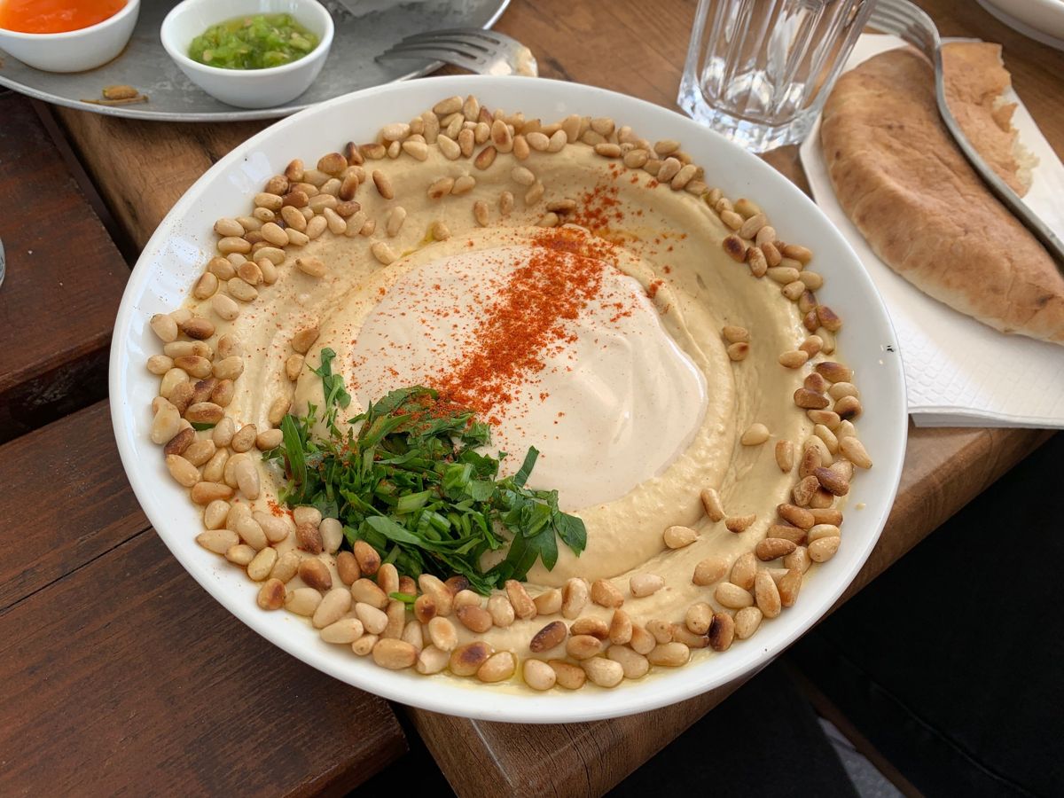 Hummus in a Bowl