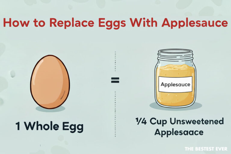 How Much Applesauce Equals One Egg? (Calculator + Simple Chart)