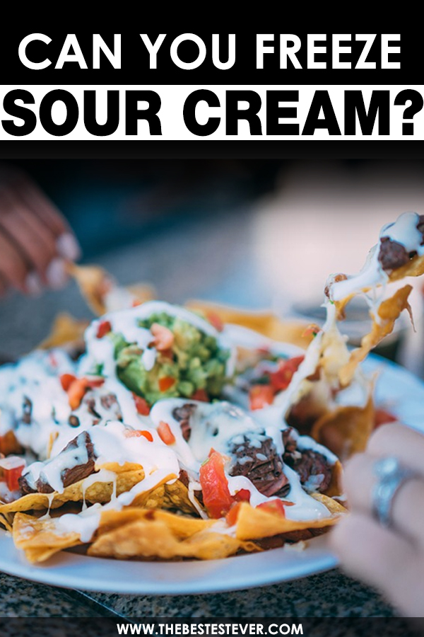 Sour Cream on Nachos