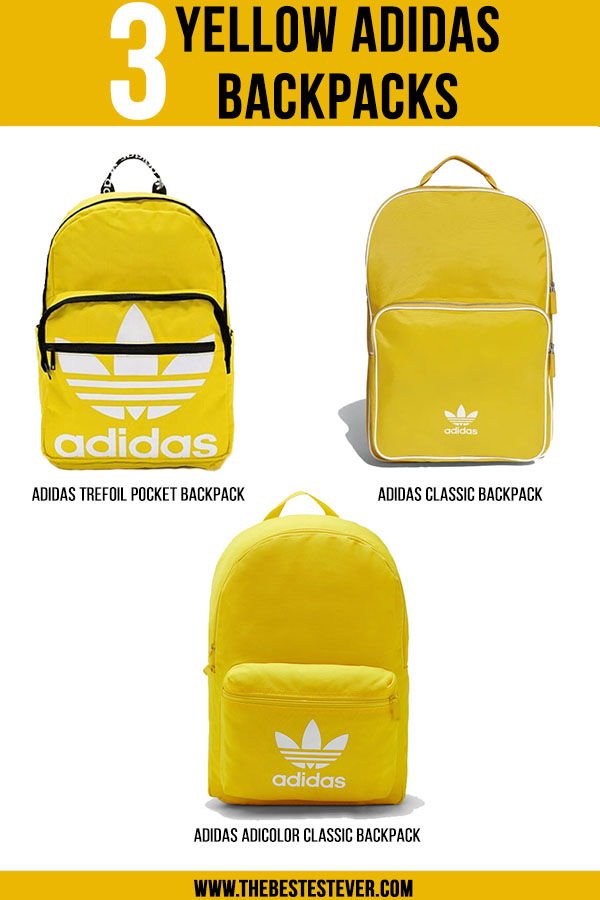 Best Yellow Adidas Backpacks