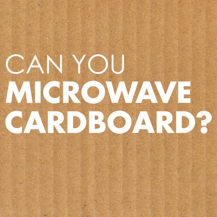 Can You Microwave Cardboard?