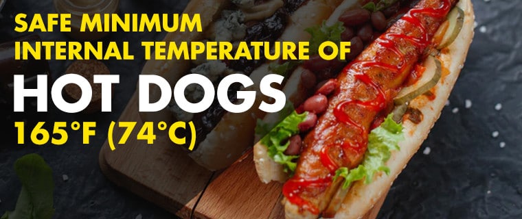 Safe Internal Temperature for Hot Dogs