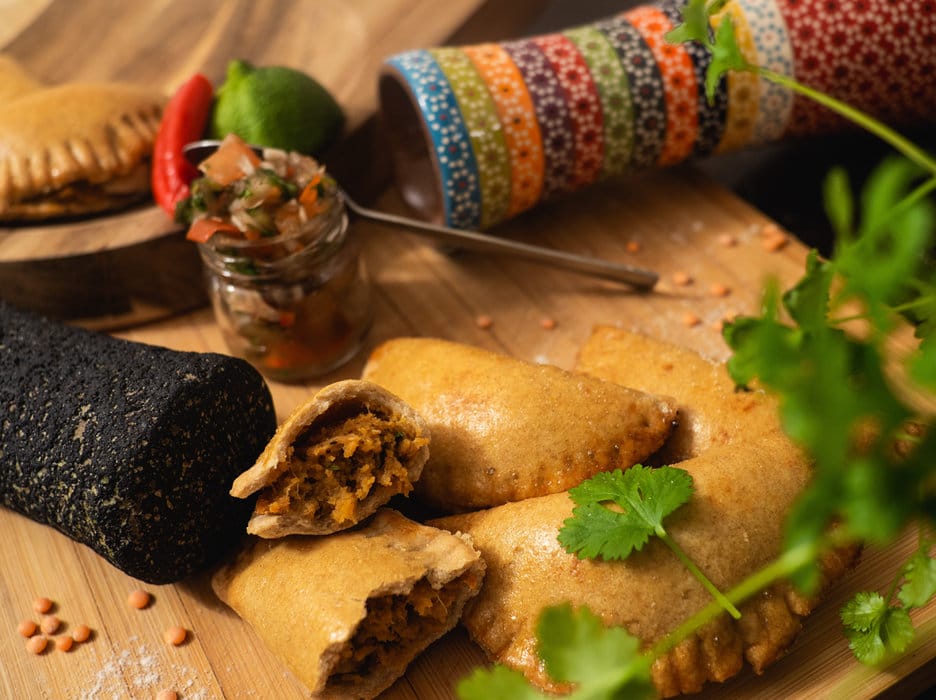 Empanadas on a Table (Reheating Guide)