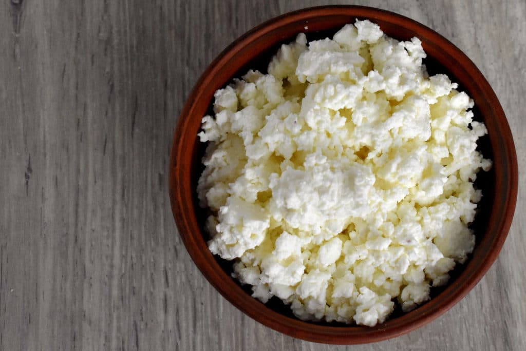 Cottage Cheese in a bowl