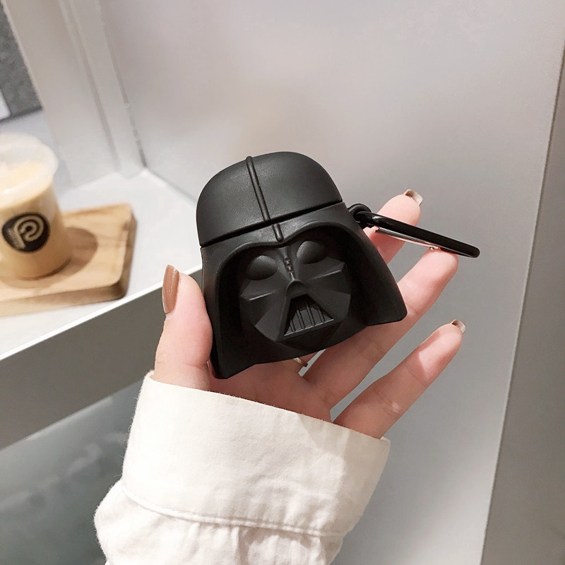 Black Darth Vader Airpods Case