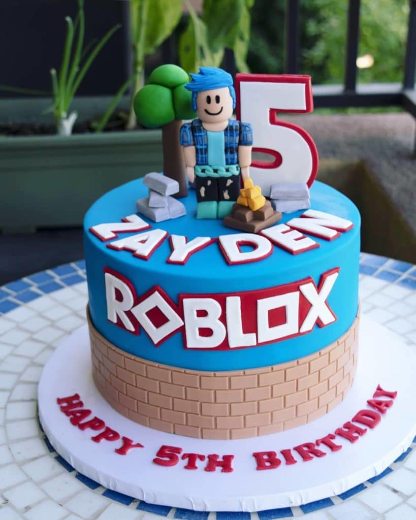 27 Best Roblox Cake Ideas For Boys Girls These Are Pretty Cool - my sons roblox noob cake roblox birthday cake roblox cake