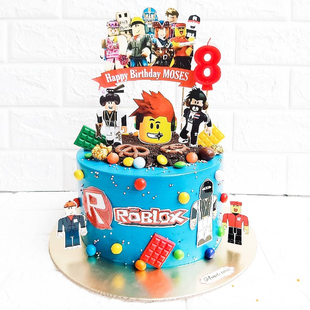 Roblox Birthday Cake For Boys