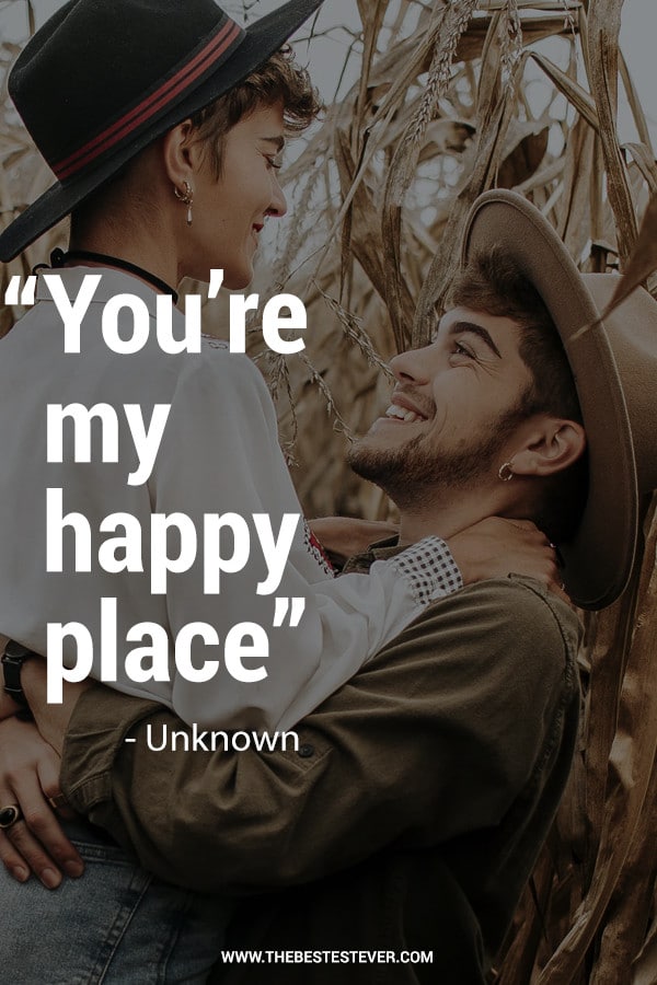 You're My Happy Place Quote