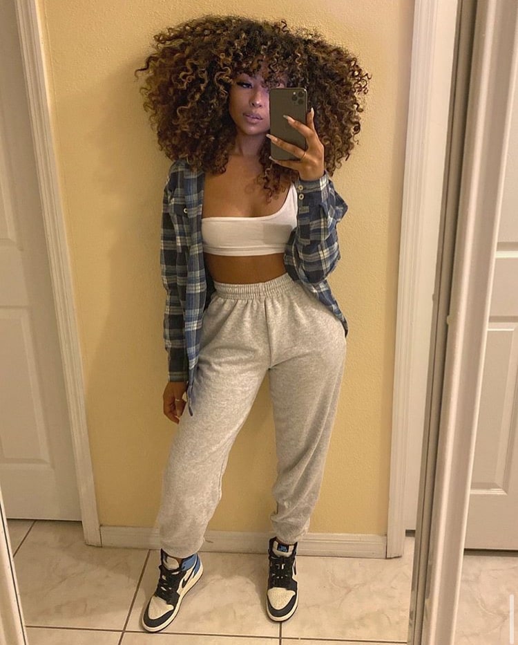 cute outfits to wear with jordan 1s