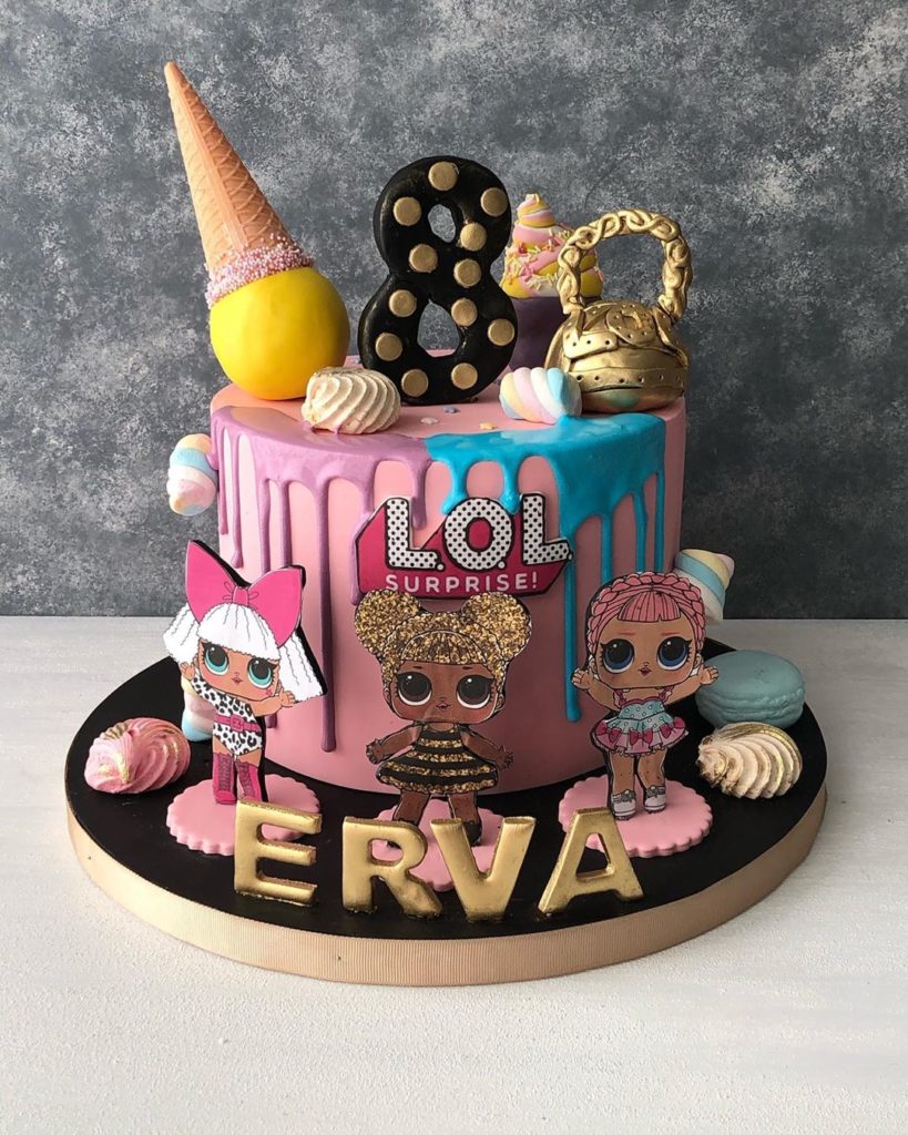 Doll birthday cake funny birthday cakes 6th birthday parties birthday ideas fete emma surprise cake surprise birthday lol doll cake doll party. Lol Theme Birthday Cake : 13 Cute LOL Dolls Cake Ideas (Gotta Have That Perfect ...
