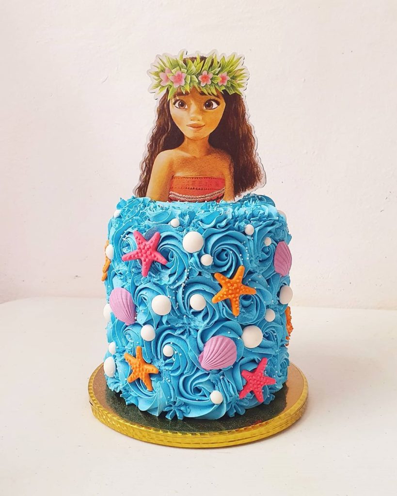 Moana Birthday Cake