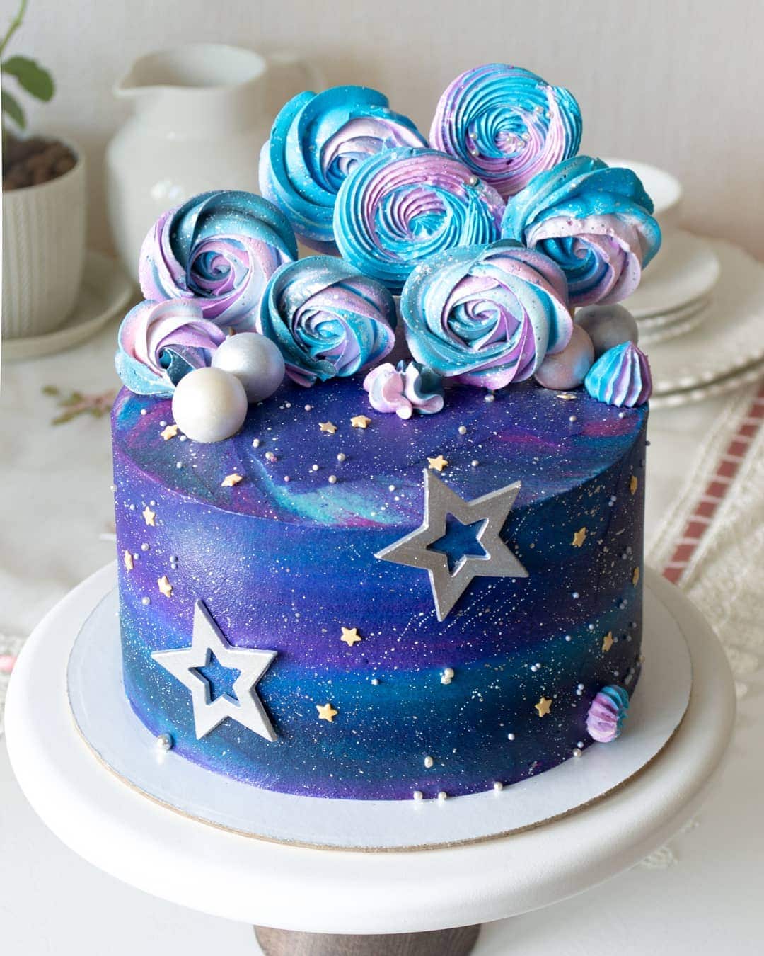 15 Amazing Space Themed Birthday Cake Ideas (Out Of This ...