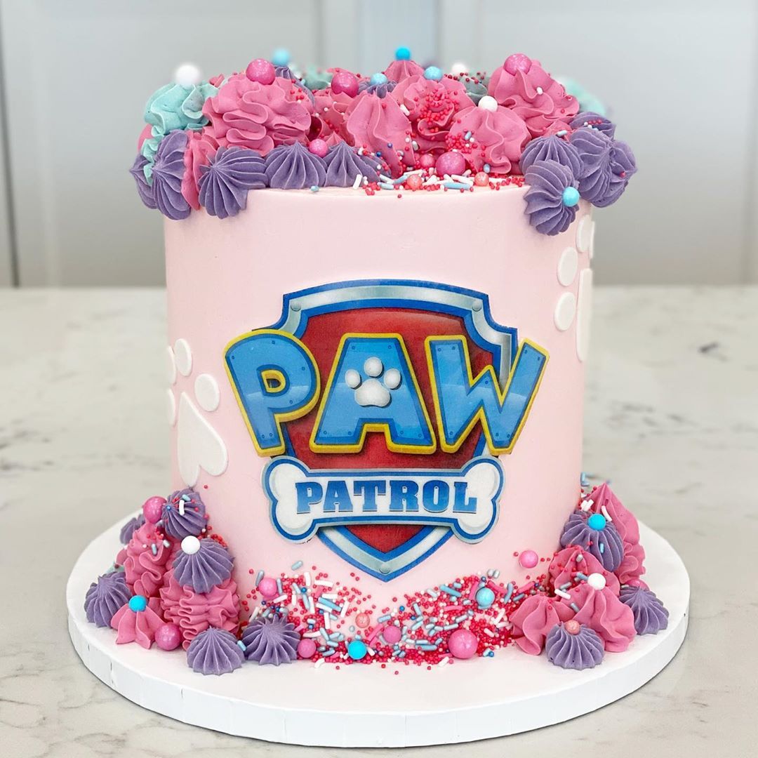 15 Paw Cake Ideas for Girls & Boys That Are Super-Cool