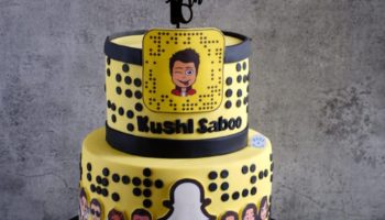 15 Snapchat Cake Ideas & Designs