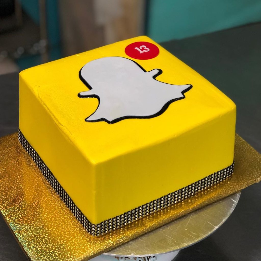 Lucy's Great Cakes - Snapchat birthday cake | Facebook