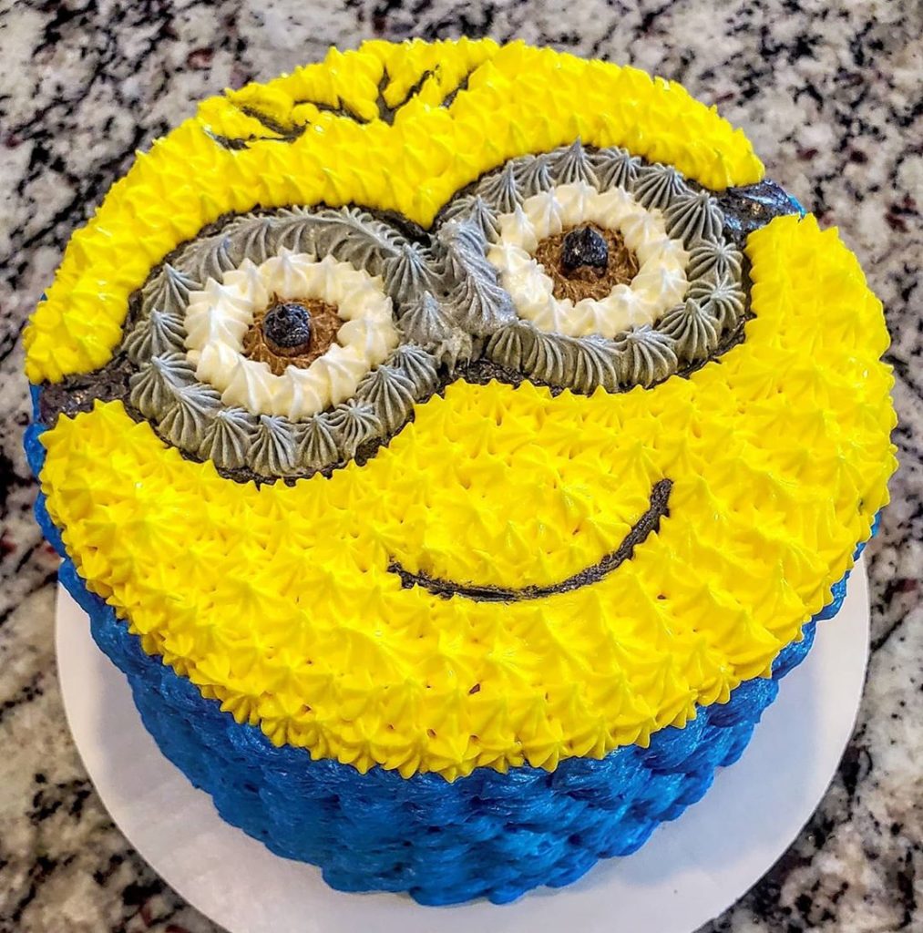 minion birthday cake