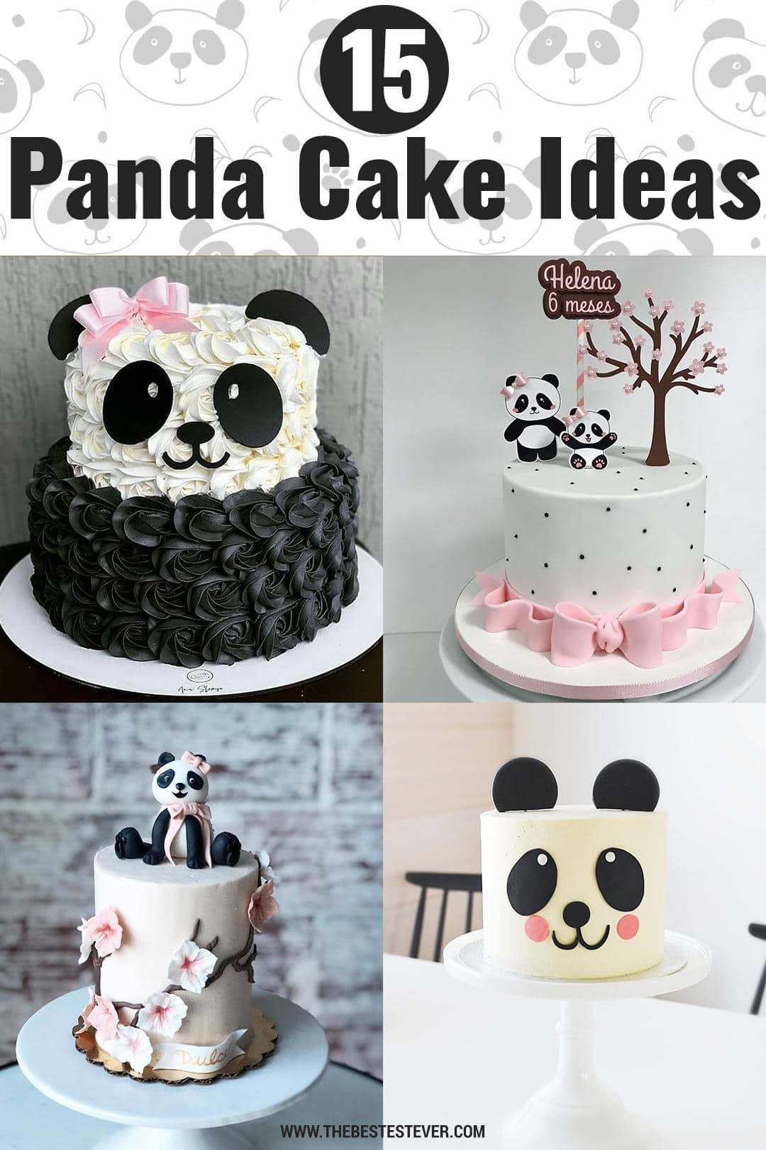 15 Cute & Adorable Panda Cake Ideas & Designs