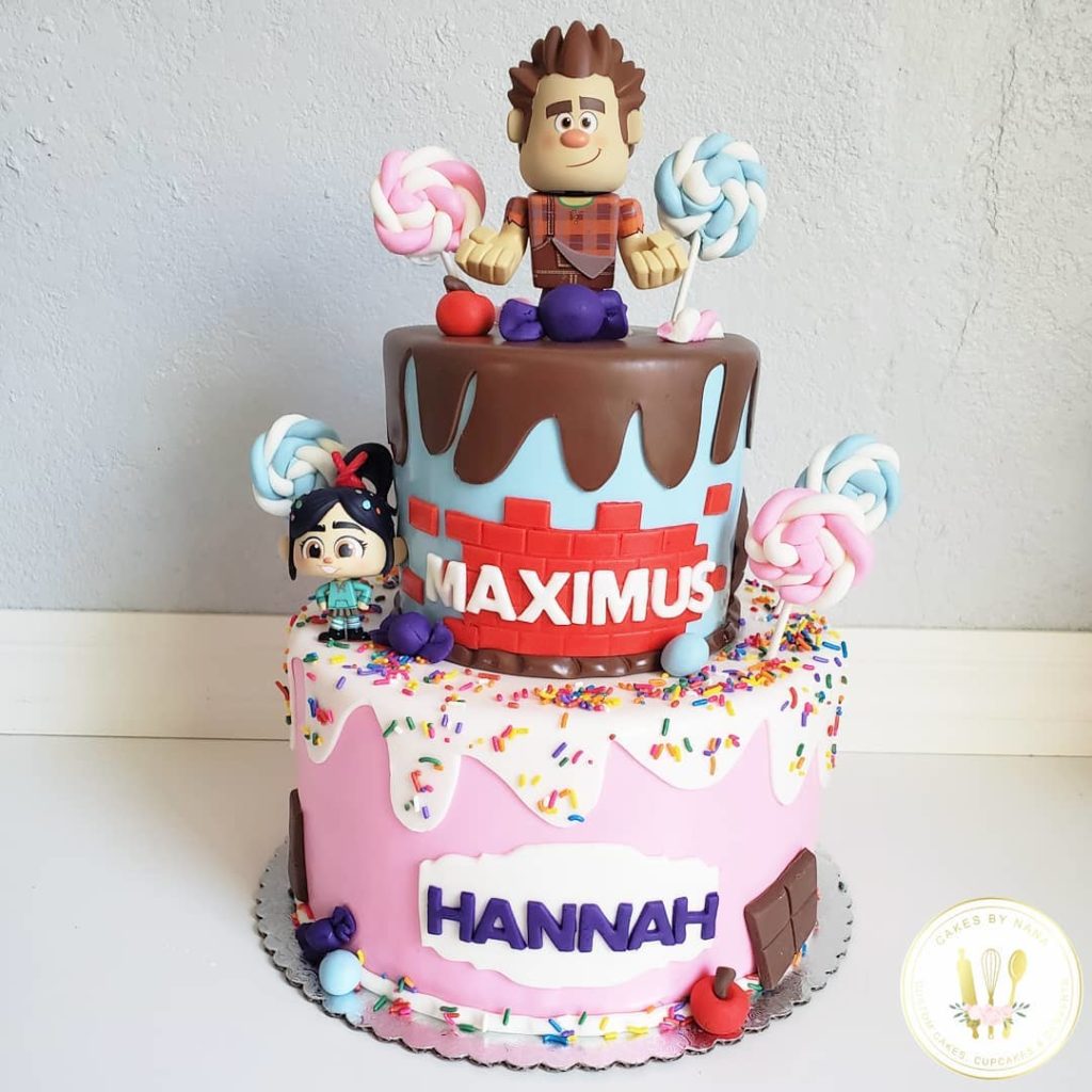 Wreck It Ralph Birthday Cake