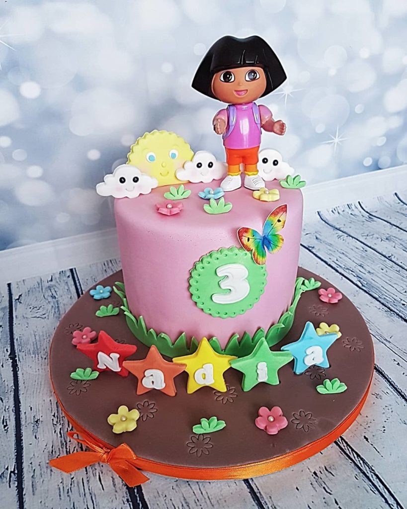 15 Amazing Dora Cake Ideas & Designs (Some Are Really Impressive)