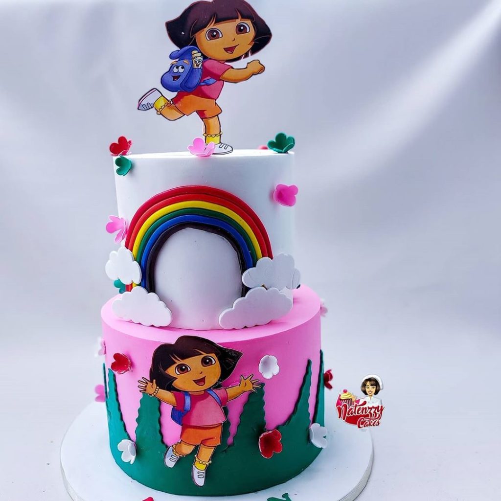 Dora and Friends 4 Edible Birthday Cake Topper
