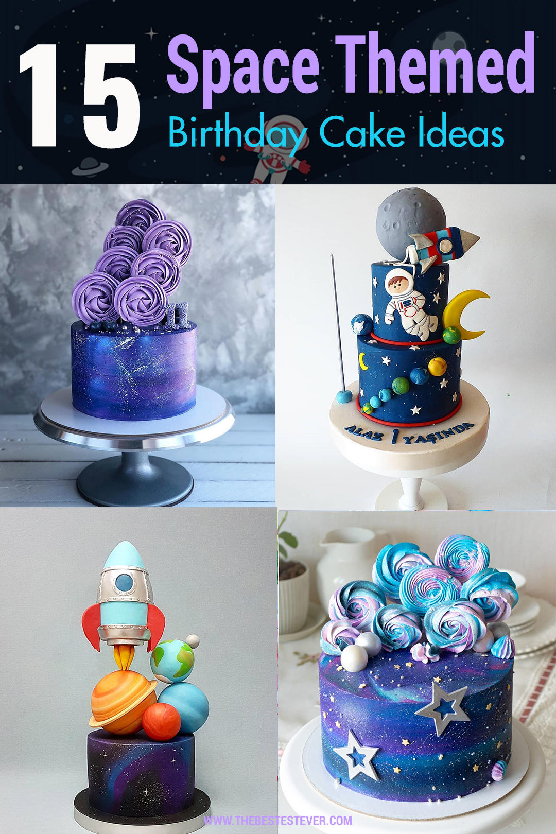 space birthday cake ideas