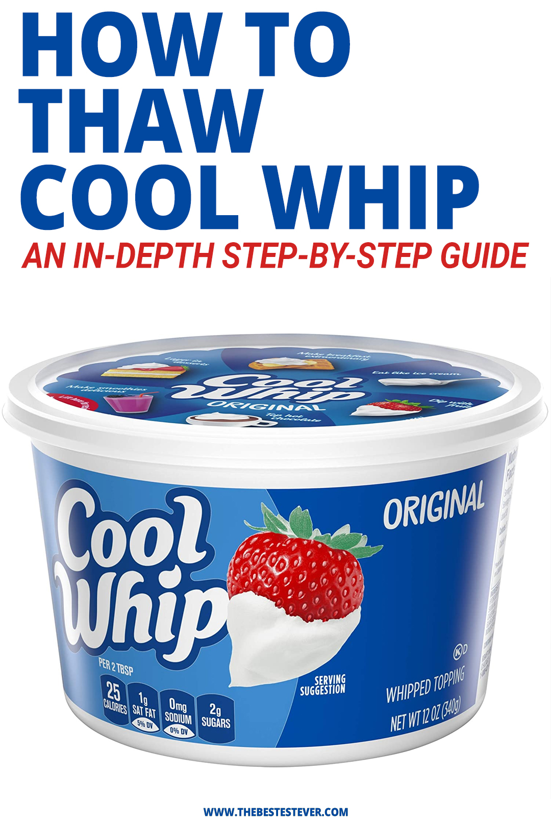 How to Thaw Cool Whip: Step-by-Step Instructional Guide