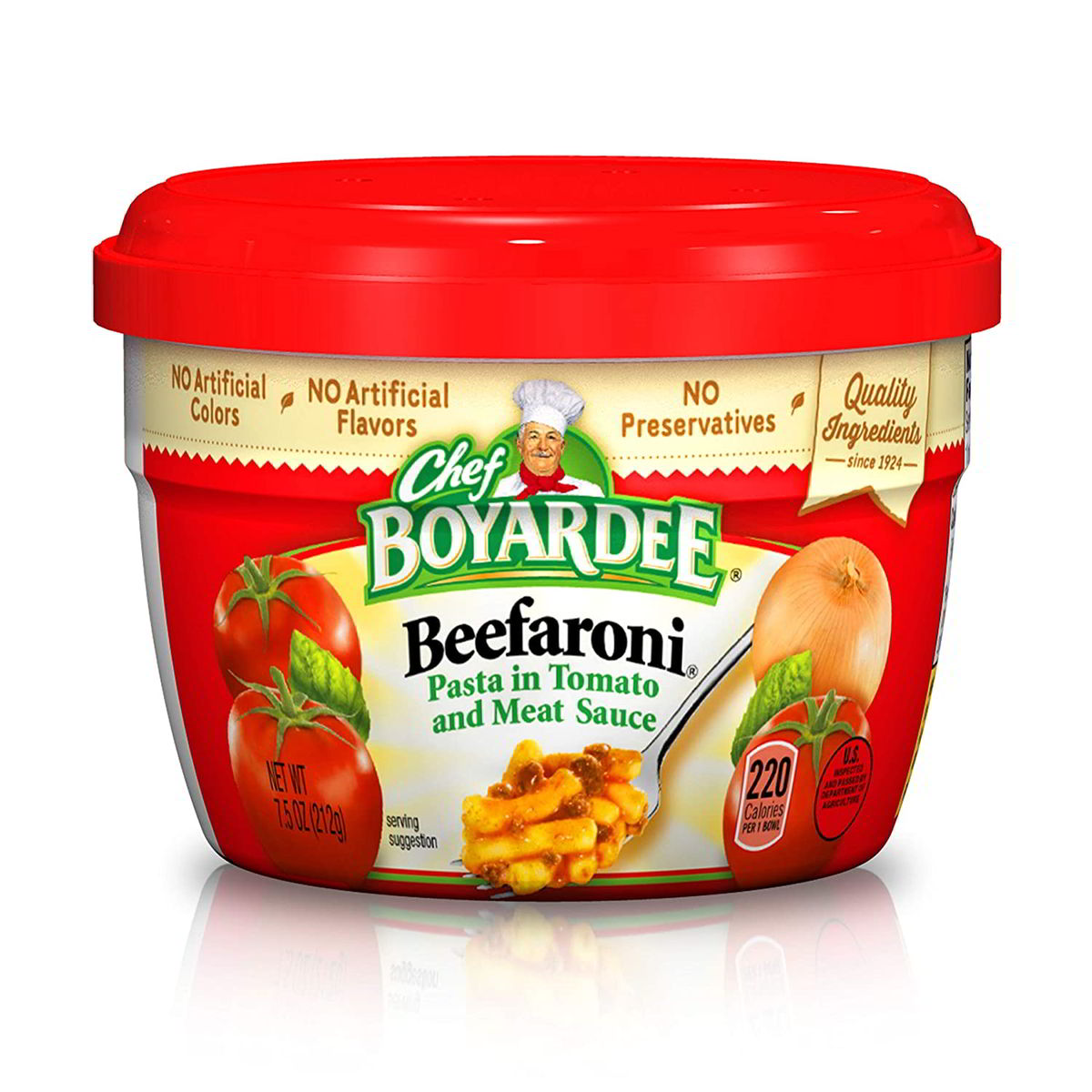 Warm up a can of Chef Boyardee pasta