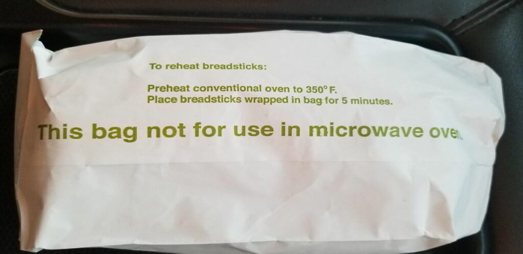 Olive Garden Instructions For Reheating Breadsticks