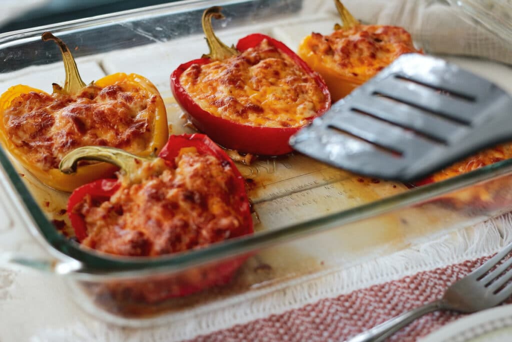 Best Way to Reheat Stuffed Peppers