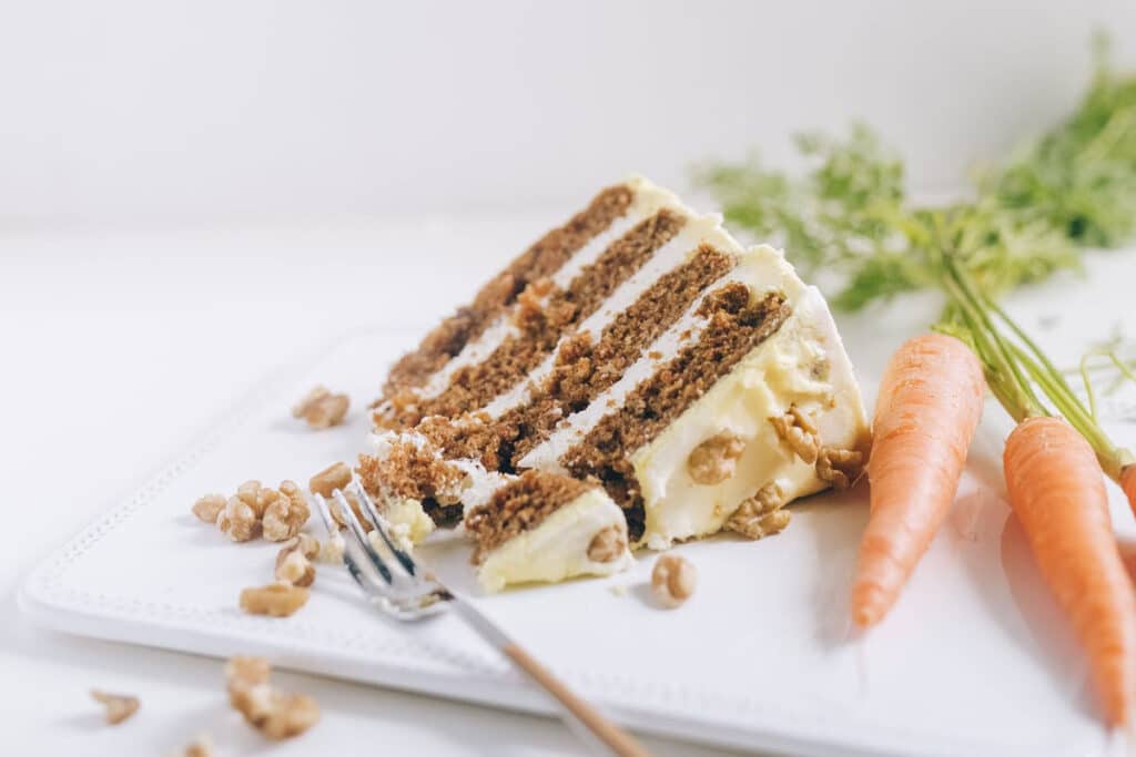 Freezing Carrot Cake