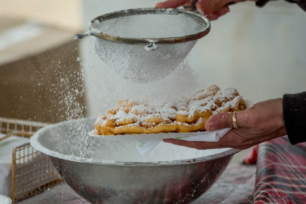 How to Reheat a funnel cake