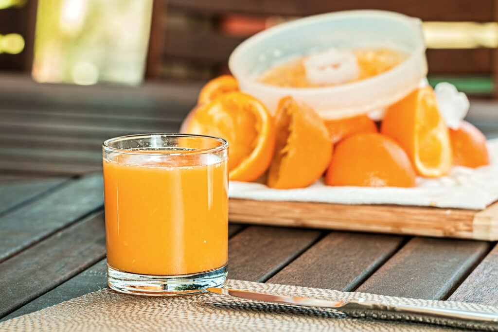 Does Orange Juice Have Caffeine in it?
