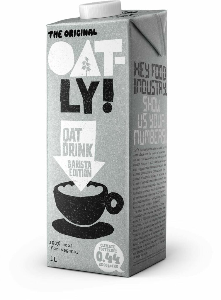 Starbucks Oatly Oatmilk