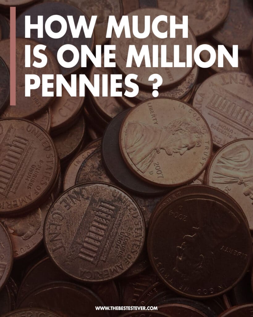 How Much is One Million Pennies?