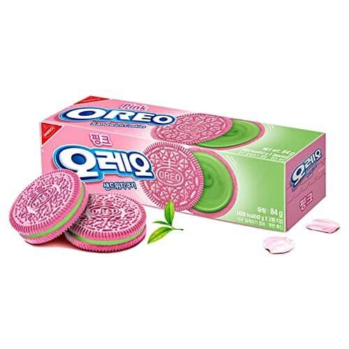 Pink Sakura Matcha Oreos