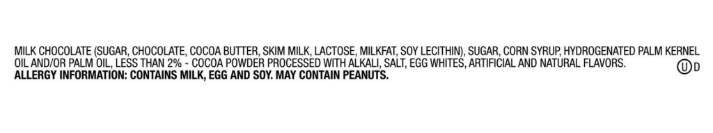 3 Musketeer Ingredients
